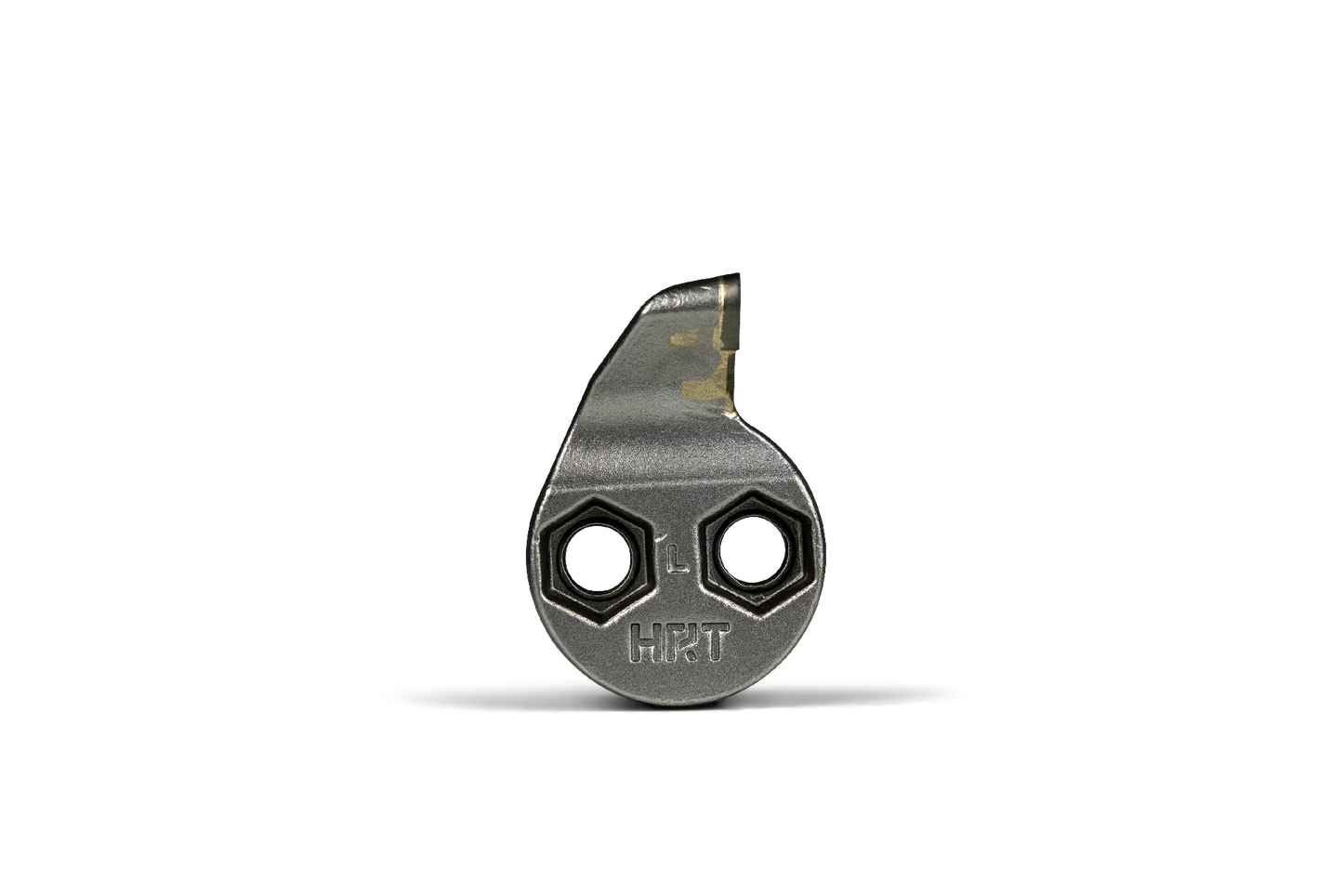 Outil HRT® compatible avec les dessoucheuses Rayco, FSI, Carlton et Vermeer. Outil gauche avec trous de fixation.