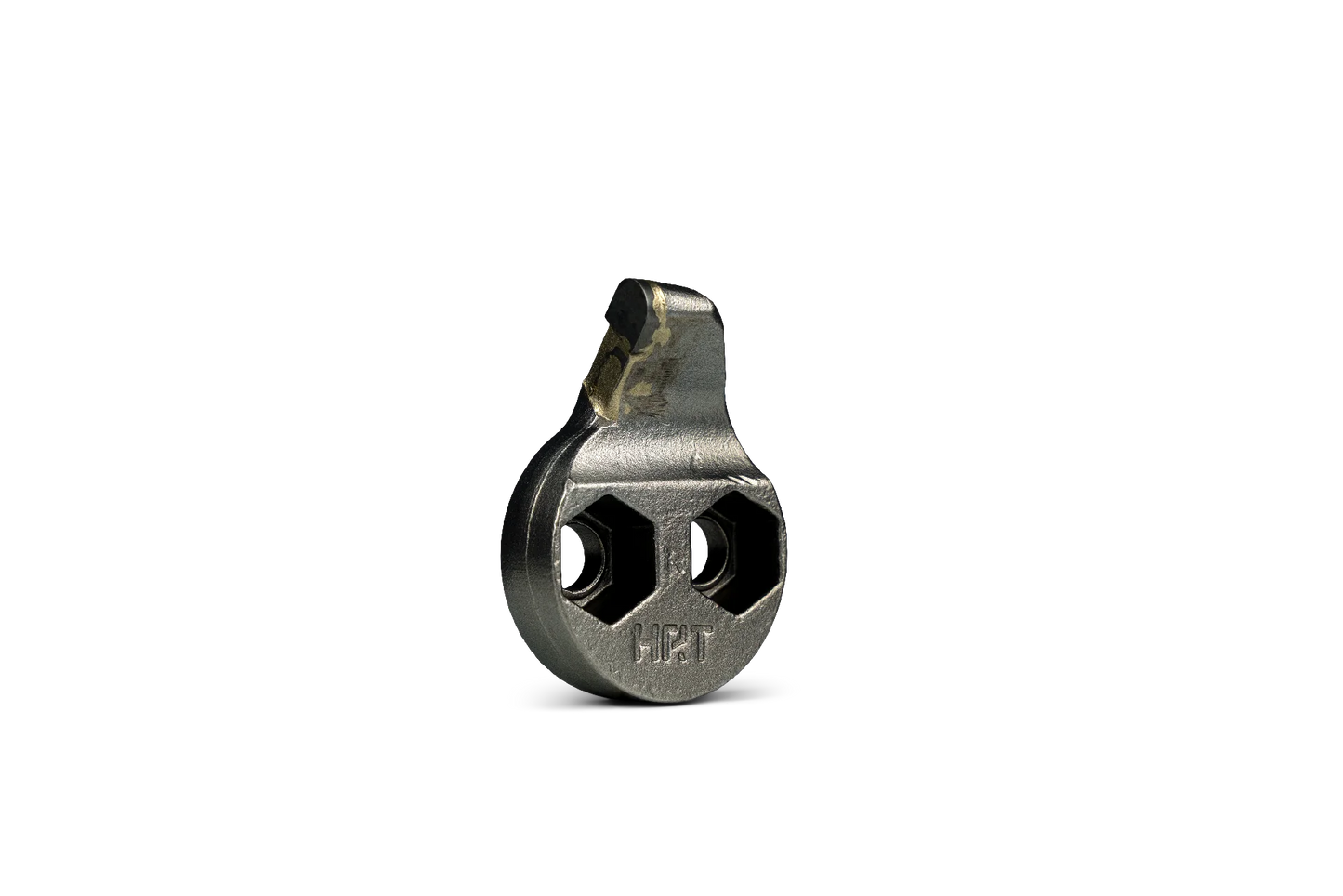 Outil HRT® compatible avec les dessoucheuses Rayco, FSI, Carlton et Vermeer. Outil droit avec trous filetés UNF 5/8"